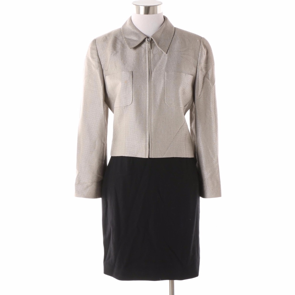 Vintage CHANEL Boutique Suit + Wool Skirt